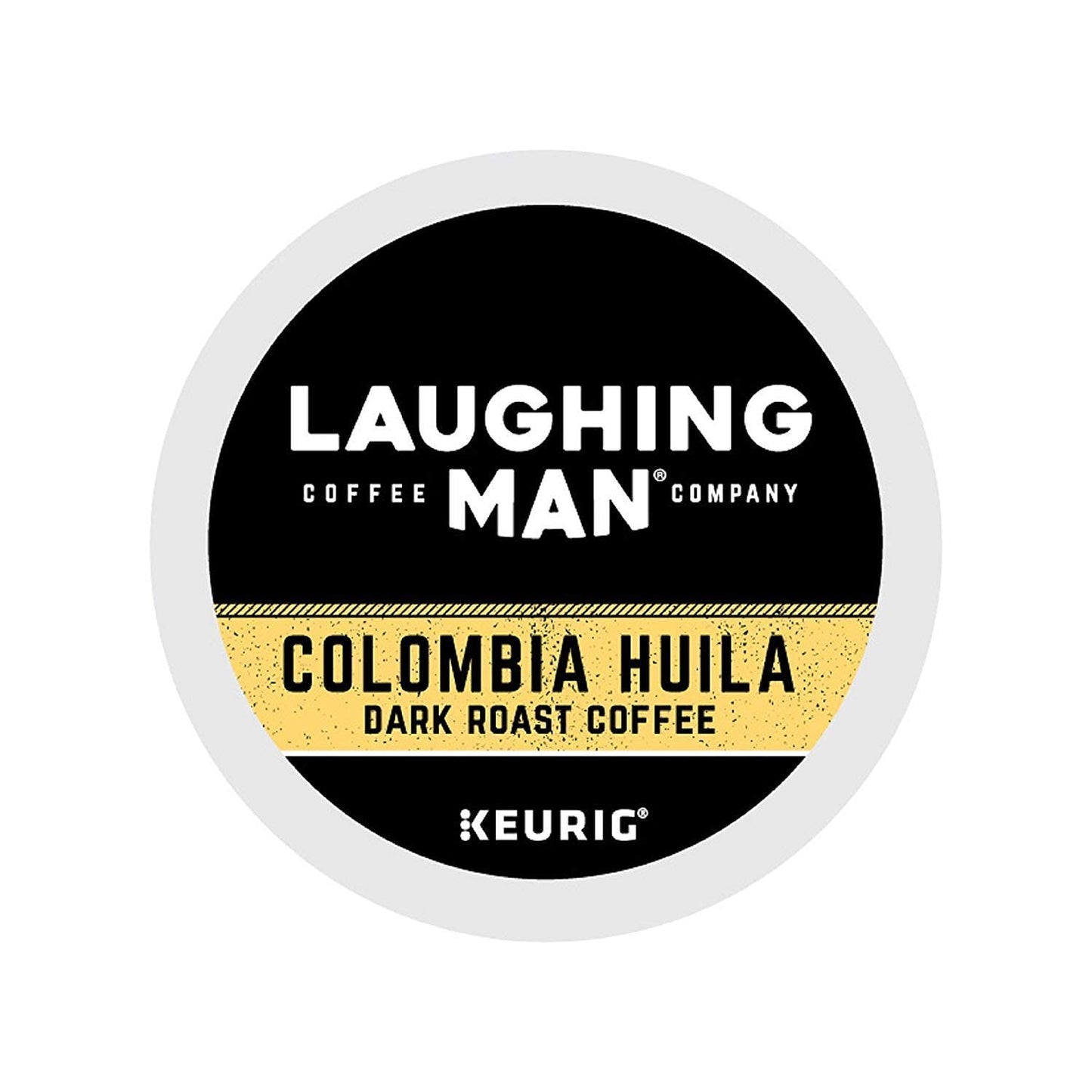 GMT8337 - Laughing Man Coffee Company Colombia Huila K-Cup Pods - PACK OF 3