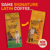 Mayorga Organic Coffee 2lb Cafe Cubano Roast - Dark Roast Whole Bean Specialty Grade Coffee, 100% Arabica, Slow Roasted, Bold and Smooth Flavor