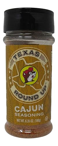 Buc-ee's Texas Round Up Cajun Seasoning, Gluten Free, One 6.35 Ounce Shaker Bottle