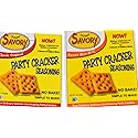 Savory Saltine Seasoning 2-Pack - 1 ORIGINAL, 1 BAR-B-Q plus 2 Large Double Sealed Zip Top Bags
