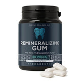 Theradentix Premium Remineralizing Gum - Nano Hydroxyapatite & Xylitol for Advanced Enamel Support - Sugar Free, Aspartame Free Mint, Made in Italy