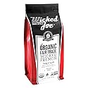 Wicked Joe Coffee Wicked French Ground, 12 oz, Red New 1-PACK