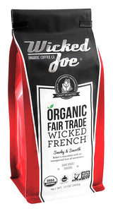 Wicked Joe Coffee Wicked French Ground, 12 oz, Red New 1-PACK