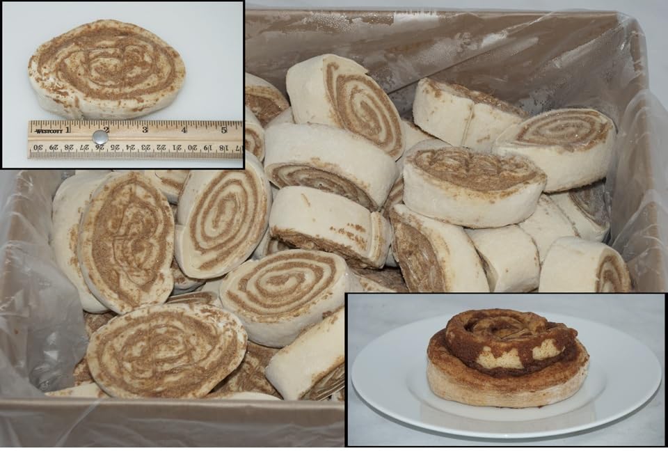 General Mills Pillsbury Supreme Freezer-to-Oven Cinnamon Roll, 5 Ounce -- 60 per case.