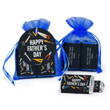 24pk Personalized Fathers Day Organza Bags With Candy Miniatures - Tools