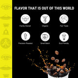 Apocalypse Coffee Roasters - The Bomb - Organic Whole Bean Coffee - Craft Roasted Bali Blue Moon Blend - Medium Roast - Smooth, Dark Chocolate