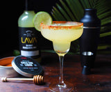 LAVA Premium Skinny Margarita Mix by LAVA Craft Cocktail Co., Low Calorie Margarita Mix Made with Key Lime Juice, Agave, No Artificial Sweeteners
