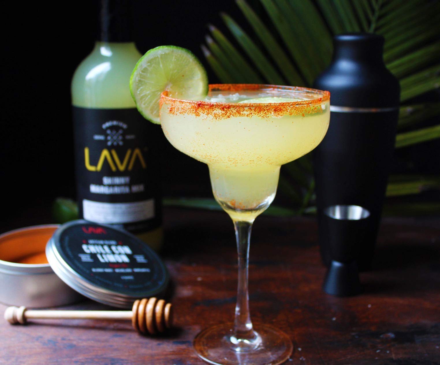 LAVA Premium Skinny Margarita Mix by LAVA Craft Cocktail Co., Low Calorie Margarita Mix Made with Key Lime Juice, Agave, No Artificial Sweeteners