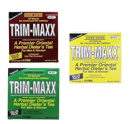 Body Breakthrough Trim Maxx Tea 60 Bags Variety (3 Pack)