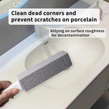 Pumice Stone for Toilet Cleaning, Pumice Cleaning Stone with Handle, Toilet Cleaner, Pumice Stone, Toilet Wand, Toilet Bowl Cleaner Brush, Toilet