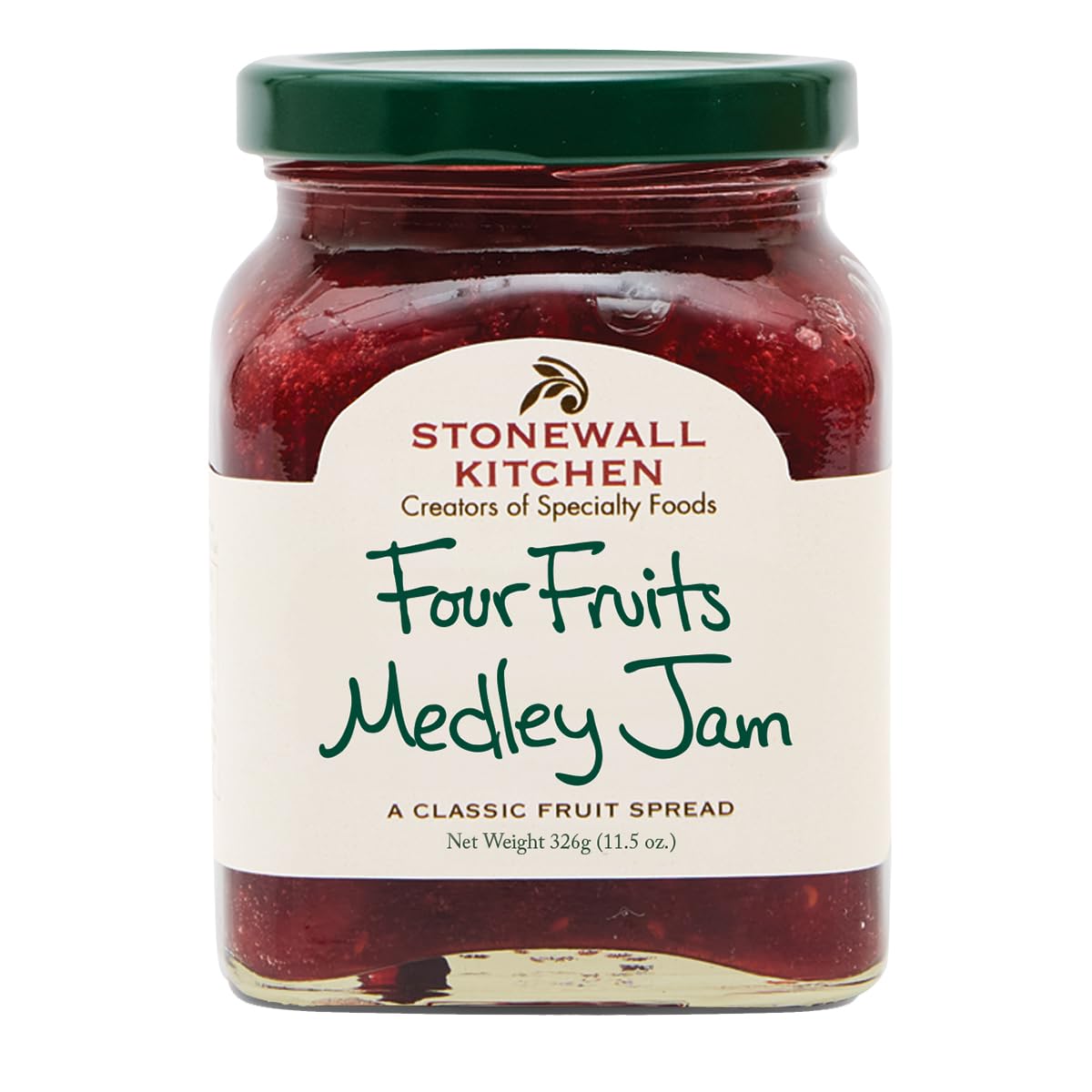 Stonewall Kitchen Jam Four Fruits Medley Jam, 11.5 oz (Formerly Cherry Berry Quartet)