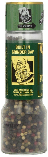 Alessi Mixed Peppercorn Grinder, 2.39-Ounce (Pack of 6)