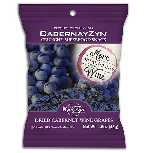 Wine RayZyn® CabernayZyn® | Nature's Most Antioxidant-Rich Superfood for a Healthy Heart and Life | Made from Dried California Cabernet Wine Raisins®|
