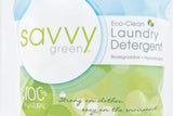Savvy Green 108 Standard Wash Fragrance Free, Eco Clean Laundry Detergent Powder, 2.73 Lbs