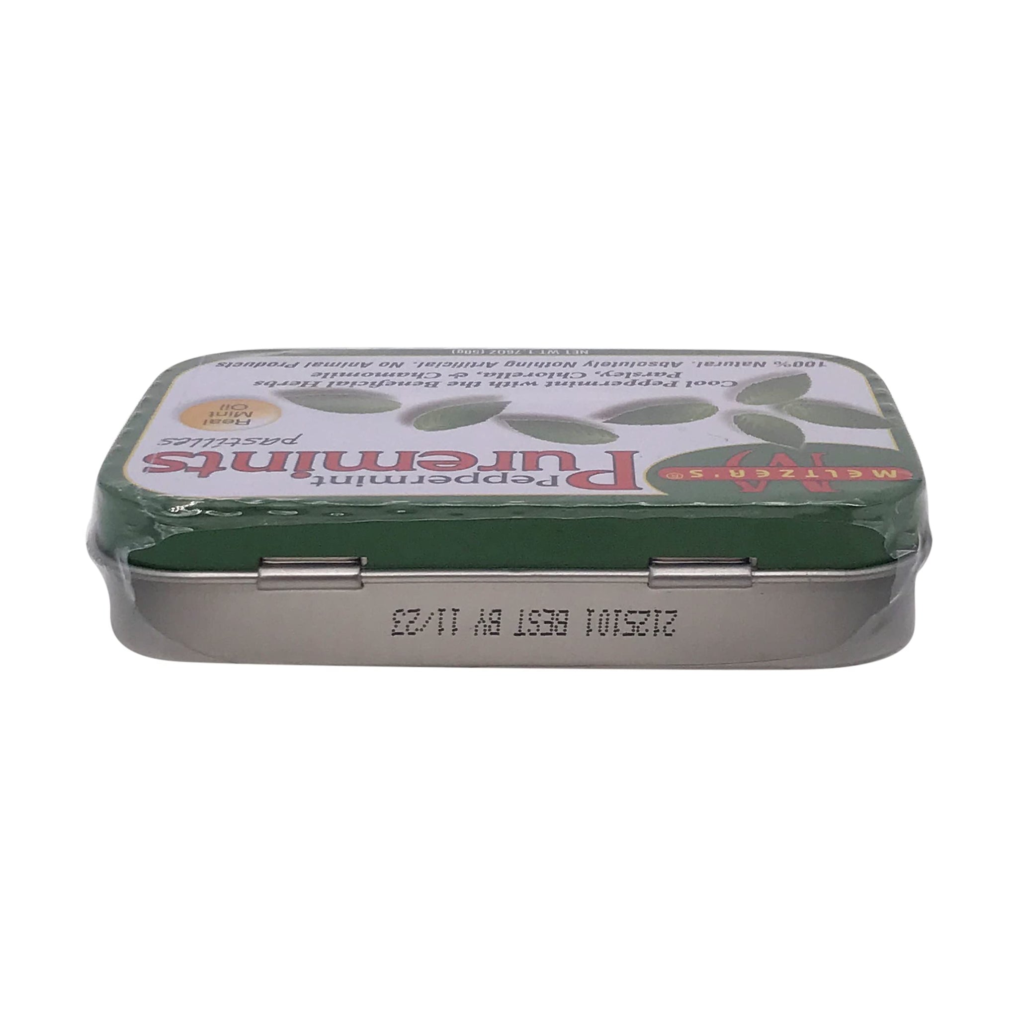 Meltzer's, Puremints Peppermint Tin, 1.76 Ounce