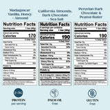 All In Snack Bars - Gluten Free - Organic - Non-GMO - Allergen Friendly (18 Pack, Vanilla, Peanut Butter, & Chocolate Sea Salt)