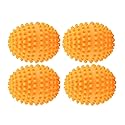 for Clothes 4 Pack Orange Reusable Laundry Aid Compatible with Standard Dryers Softens Fabric Reduces Drying Time Static and Wrinkles