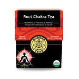 Buddha Teas - Root Chakra Tea - Organic Herbal Tea - For Security & Stability - With Ashwagandha Root, Raspberry Leaf, Cloves & Garnet Essence - 100%
