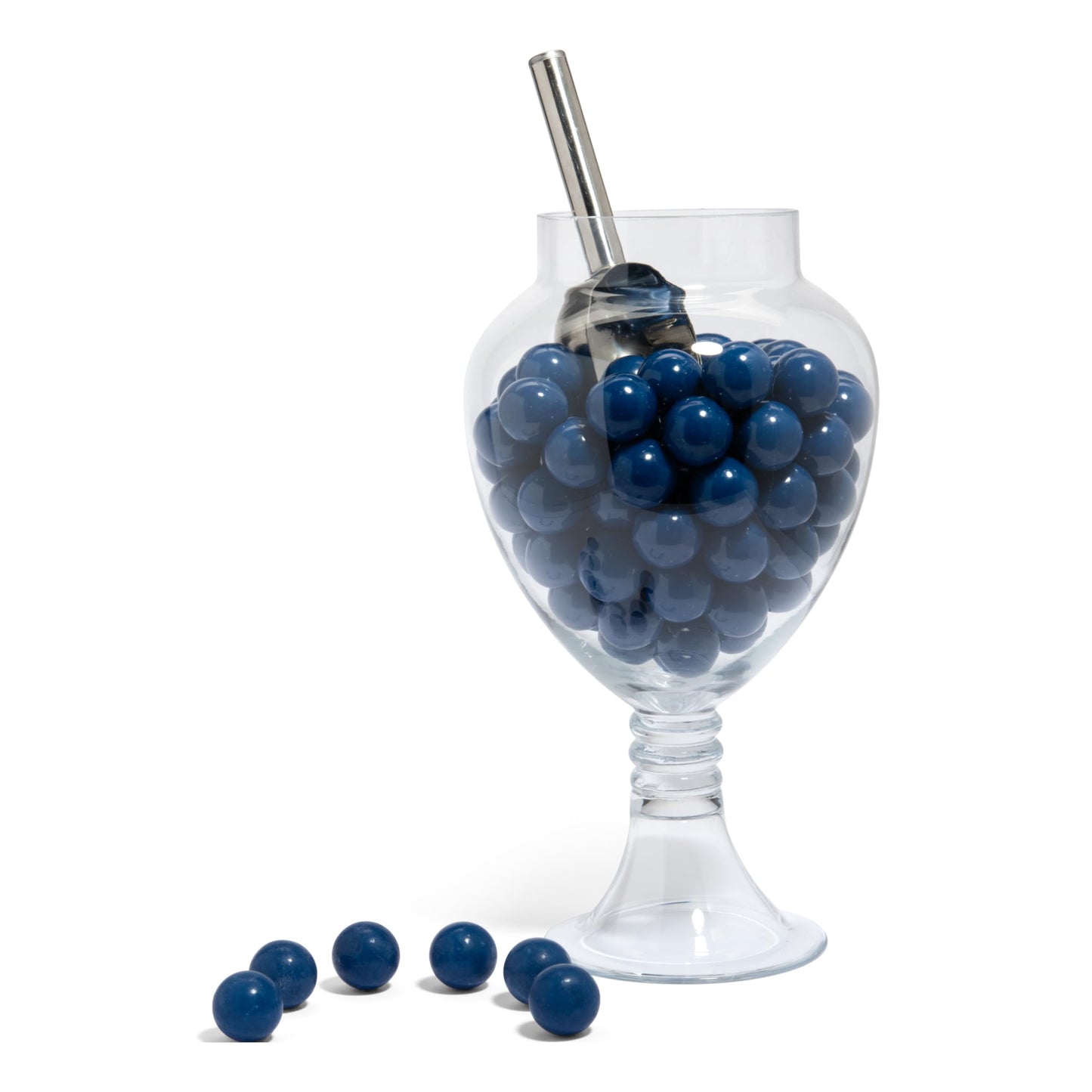 Candy Envy - Royal Blue Gumballs - 1 Inch - Approximately 113 Gumballs Per 2lb Bag - Bulk Royal Blue Candy - North American Made & Kosher Certified