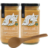 Thai Massaman Vegan Curry Sauce Thaifusions 13.1 Oz Jar (Pack of 2) Bundle with Tasting Spoon | Curry Sauce Gift Set by Gifts from the Pacific