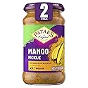 Patak’s Medium Mango Pickle - Authentic Indian Relish with Mango Chunks & Aromatic Spices - Perfect with Naan, Pappadum, Sandwiches & Salads - Vegan