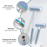 Pet Hair Remover Brush for Furniture, Reusable, Washable Lint Brush for Dog and Cat Hair Couch Remover - Gentle on Carpets, Bedding, Clothes