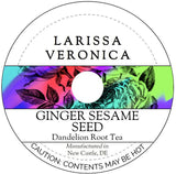 Ginger Sesame Seed Dandelion Root Tea (Single Serve K-Cup Pods) (12 pods, ZIN: 577539) - 3 Pack