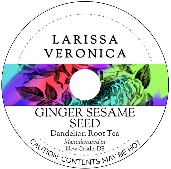 Ginger Sesame Seed Dandelion Root Tea (Single Serve K-Cup Pods) (12 pods, ZIN: 577539) - 3 Pack