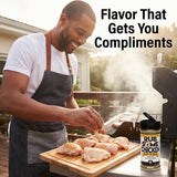 Rub Your Chicken (6oz) - Versatile Steak Seasoning and Brisket Rub - Danos Style Dry - Flavorful Blend for Pizza Cheese Toppings - Pack of 6
