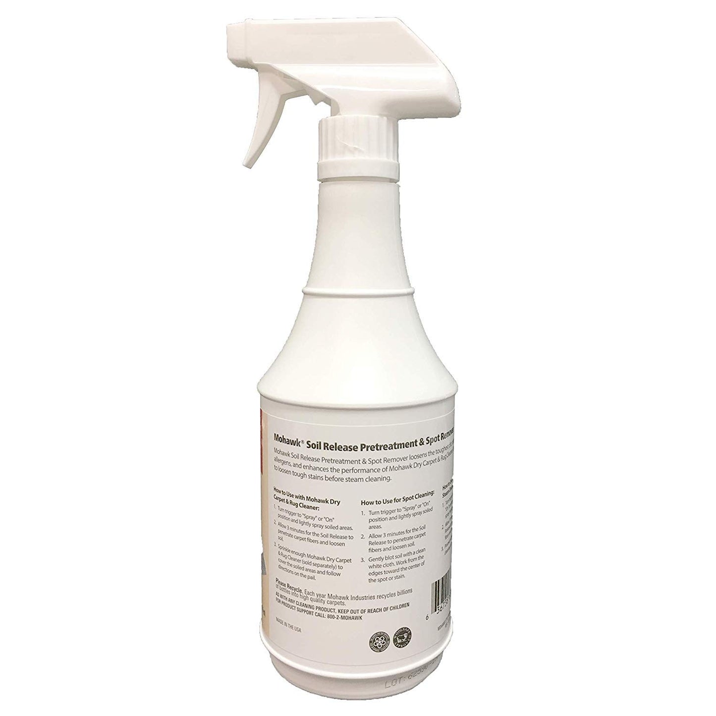 New Mohawk Floorcare Essentials Soil Release Pretreatment and Spot Remover Spray Bottle 24 oz