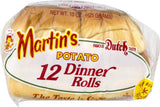 Martin's Famous Pastry Sweet Dinner Potato Rolls- 12 pack 15 oz. Bag (3 Bags)