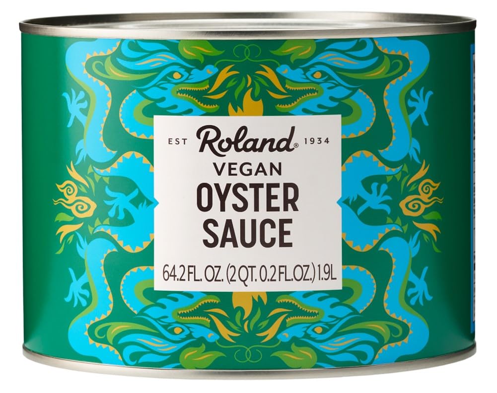 Roland Foods Vegan Oyster Sauce 64.2 Ounce Can, Pack of 1
