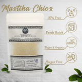 Organic Mastiha Chios 20G - 100% Natural Greek Mastic Gum, Gluten-Free & Sugar-Free Vegan Resin from Greek Farmers, Authentic Mastiha Tears for Daily
