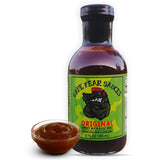 Cape Fear Sauces Original Barbecue Sauce, Natural BBQ Sauce for Chicken Wings, BBQ Chicken, Ribs & Meats, Sweet & Mild BBQ Sauces for Perfect Grilling