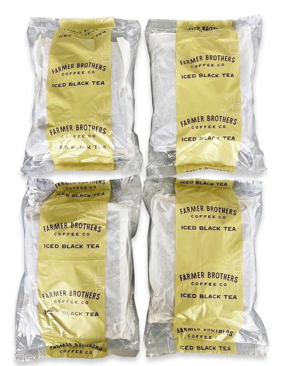 Ice Tea Fresh Brew Farmer Brothers Black Iced Tea for Sweetening 24/4oz Pk