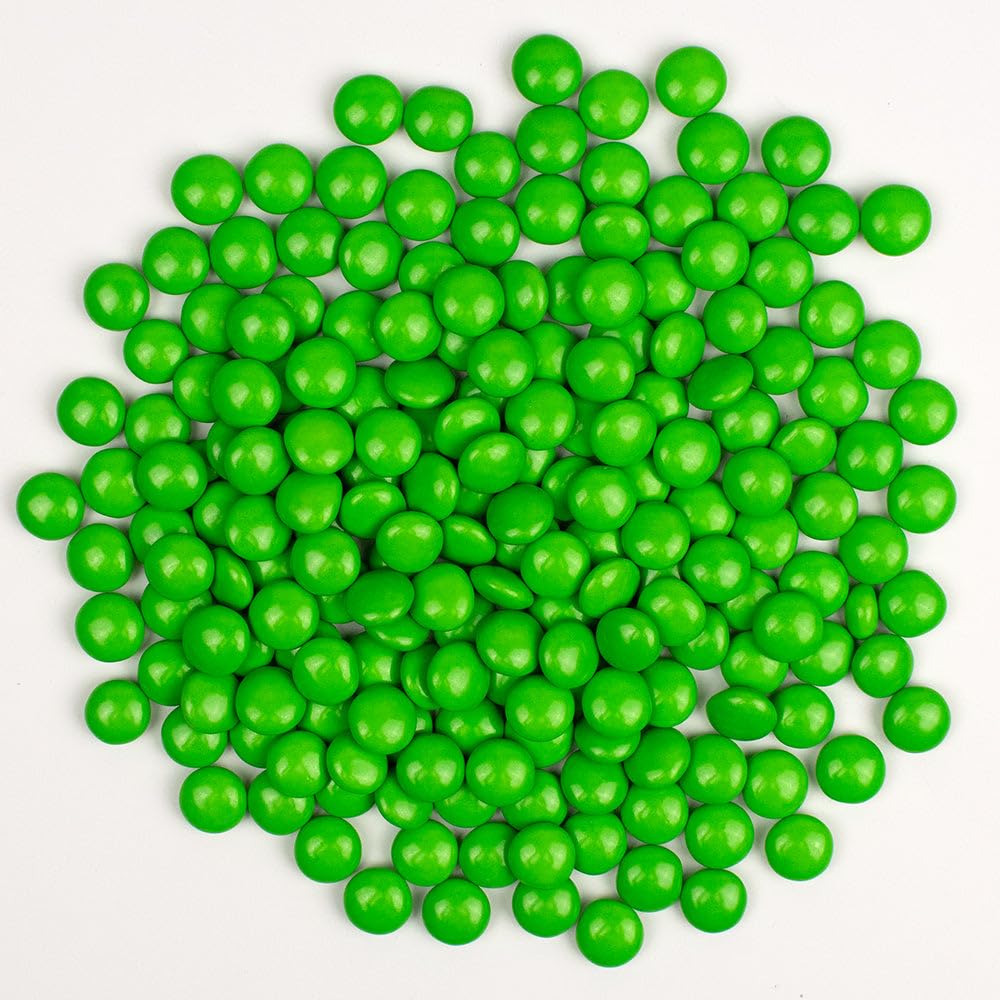 1,060ct Green Bulk Just Candy Chocolate Coated Candy Gem Treats (2.5lb)