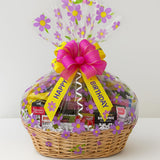 Handcrafted Gift Basket with Chocolates, Cookies, Snacks & Candy. Perfect for Birthdays, Sympathy, Holidays, Clients & Thank You Gifts (Platinum