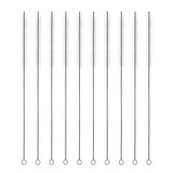 Extra Long Straw Cleaning Brushes for Stanley Cups, 12-Inch Length with 12mm Wide Nylon Bristles for 40/30/20 oz Tumblers (10 Pack)