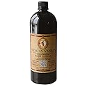 Pure Dark Mexican Vanilla Extract Gluten-Free Vanilla for Baking, Cakes, Cookies, Desserts, Coffee & Beverages (1 Liter / 33.81 fl oz) - Natural, No