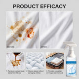 Prndkhn 10 Fl Oz Clothing Emulsifier, Fly Cloth Cleanse Clothing Emulsifier Stain Remover, Spot Cleaner for Clothes, No Damage Fabric Spot, Fabric