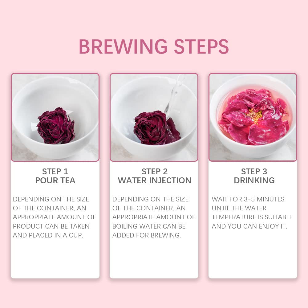 SIJIYUNLI-Ink red rose 25g/0.88oz loose camellia grass tea flower tea