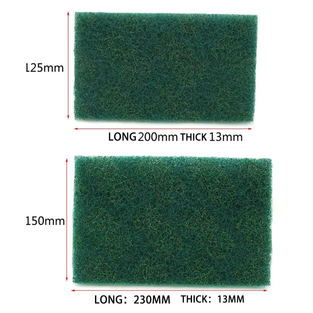 Woodworking Tools Scouring Pads Fiber Abrasive Green Nylon Emery Polishing Scouring Pad for Cleaning Polishing