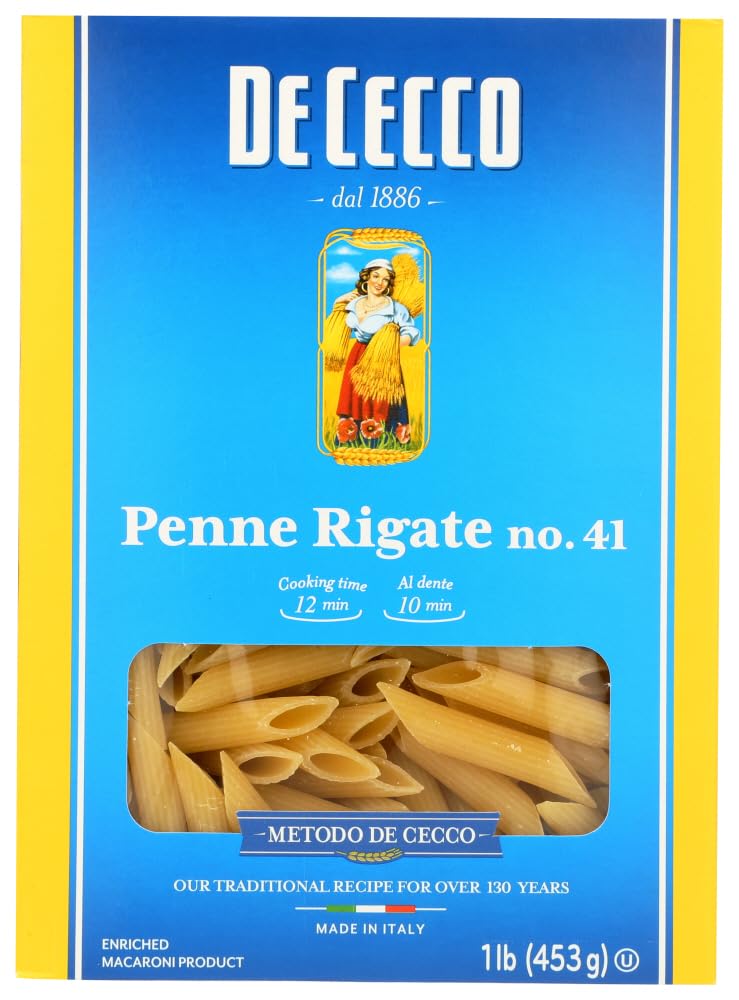 De Cecco Pasta, Penne Rigate, 16 Ounce (Pack of 5) by De Cecco