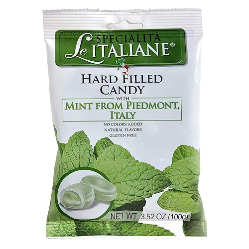 Serra, Filled Candy w/ Piemontese Mint - Ripiene alla Menta Solo Piemontese 100g bag (8 pcs)