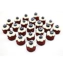 CrumbleCrate Red Velvet Brownie Bites & Red Velvet Cake Pops DIY Baking Kit | 2-in-1 Gourmet Dessert Making Set | Pre-Measured Ingredients & Tools | Baking Gift