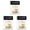 PROTIFIT - High Protein Vanilla Pudding & Shake Mix 3 Pack, 15g Protein, Low Calorie, Low Fat, Low Carb, Aspartame Free, Idea Protein Compatible, Meal