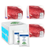 Salutem Vita - Round Bottom Round Rump Roast, 4 lb (actual weight may vary within 5%) - Pack of 3