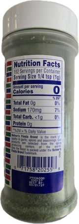 Bolner's Fiesta Brand Lime Pepper, 5.5 oz
