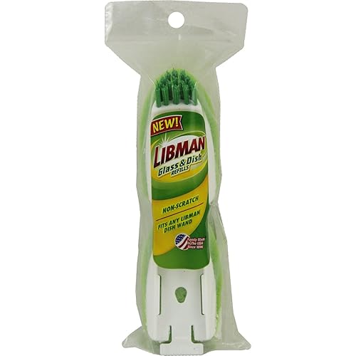 Libman 01133 Glass & Dish Refills 2 Pack Glass & Dish Refills