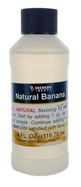 Natural Banana Flavoring 4 oz.